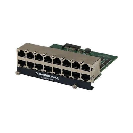 Perle IOLAN G16 RS-Multi Card: Interface Module with 16 x software selectable RS232/422/485 RJ45 04033820